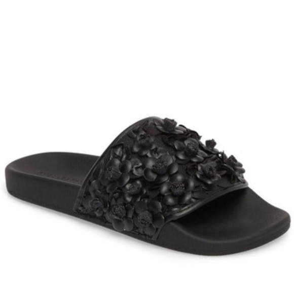 Ave Les Filles Flower Slide Sandal - Picture 1 of 6
